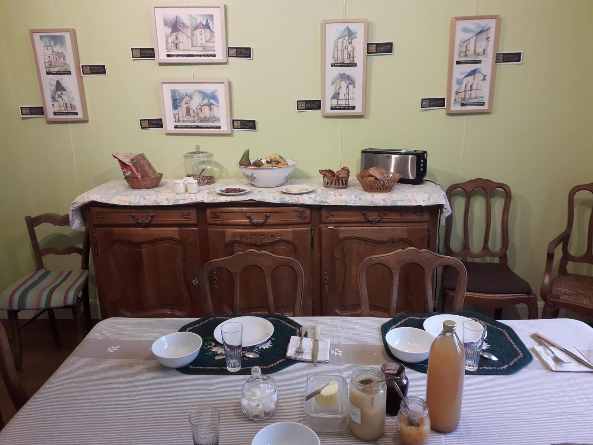 Gite Tante Aurore Et Chambres D'Hotes Chemery-Chehery Dış mekan fotoğraf